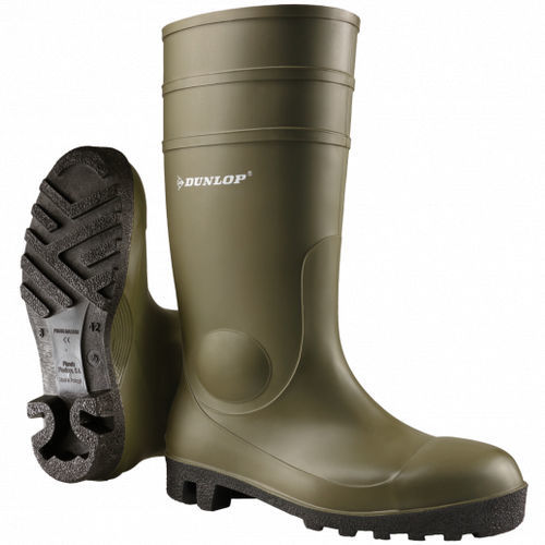 Botas de seguridad para la agricultura - 142VP - Dunlop Hevea (IPF) - antideslizante / resistente al agua / de protección química