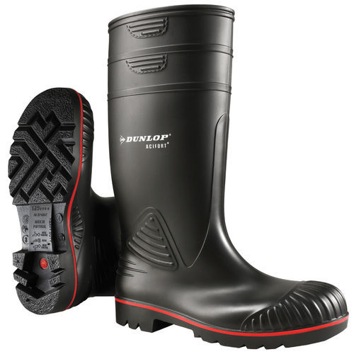 Botas de seguridad para uso industrial - A442031 - Dunlop Hevea (IPF) - antideslizante / resistente al agua / de protección química