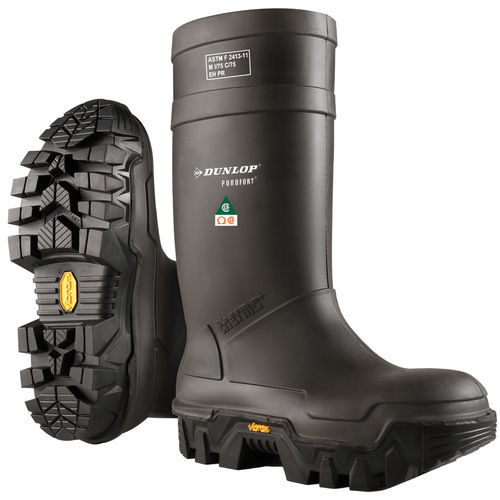 Botas de seguridad para la industria del petróleo - E902033 - Dunlop Hevea (IPF) - resistente al agua / de protección química / antiperforación