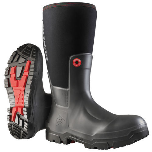 Botas de seguridad para uso industrial - OD60A93 - Dunlop Hevea (IPF) - resistente al agua / de protección química / antiperforación