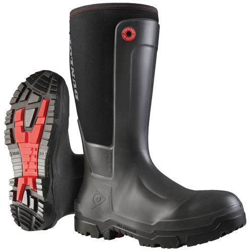 Botas de seguridad para uso industrial - NE68A93 - Dunlop Hevea (IPF) - antideslizante / resistente al agua / resistente al aceite