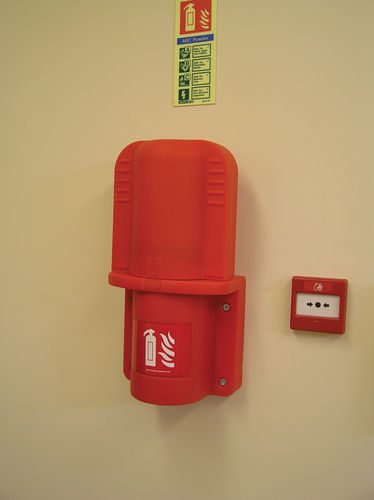 Caja de pared - JFEX03 - Jonesco - de plástico / para extintor