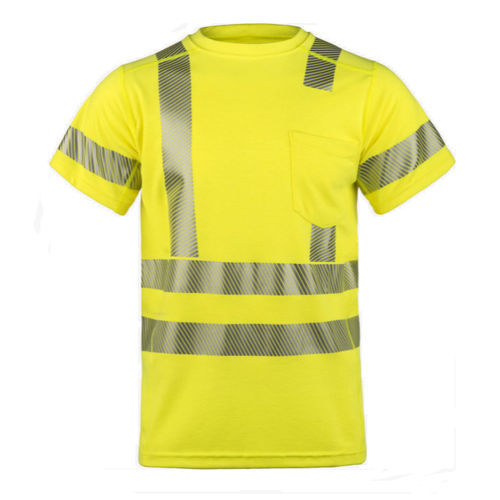Camiseta de trabajo - SSCAT29RT - Lakeland Industries - de alta visibilidad / contra los arcos eléctricos / de tejidos