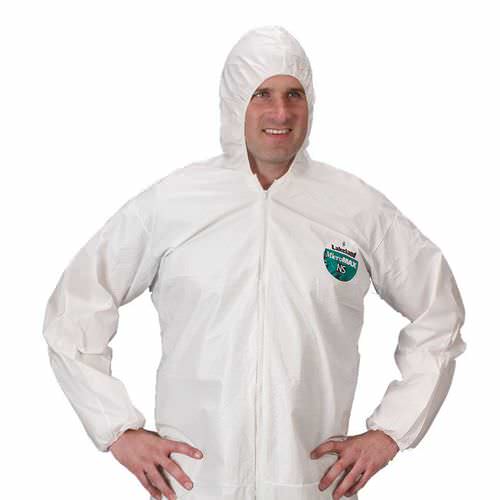 Traje de trabajo - MicroMax® NS (CTL428) - Lakeland Industries - de protección química / de poliéster / unisex