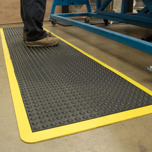 Alfombra antifatiga - BF01070 series - COBA Europe Ltd - antideslizante / de trabajo / de caucho