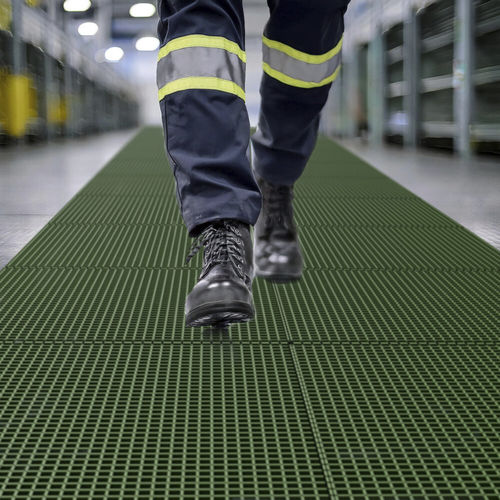 Rejilla GRP - GRP0 series - COBA Europe Ltd - de poliéster / de acero / de sal