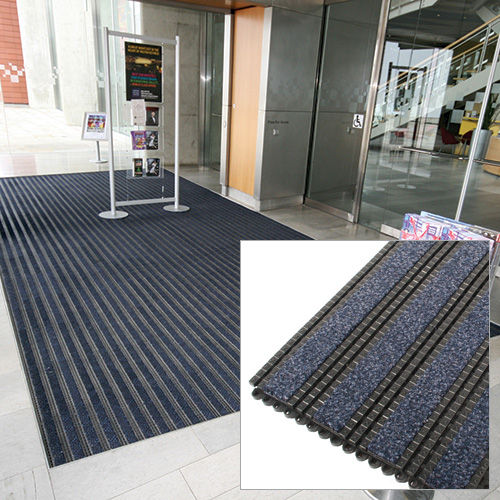 Alfombra de limpieza - Premier Track - COBA Europe Ltd - antisuciedad / estriada / de PVC
