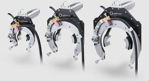 Cabezal de soldadura de gas - MH 6.6 - Orbitalum Tools - adaptable / para tuberías / móvil