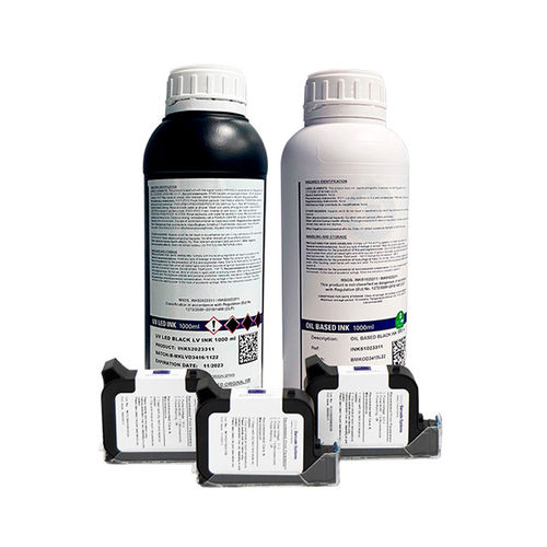 Tinta para impresión por inyección de tinta - UBS United Barcode Systems - a base de agua / a base de aceite / a base de disolvente