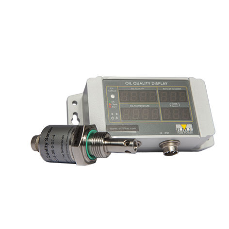 Visualizador digital - OQD - RMF SYSTEMS B.V. - de 4 dígitos / para sensor / IP67