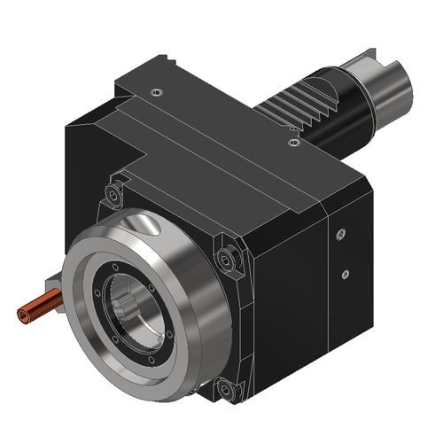 Portaherramienta recto - 50.30VX3G300RLIKW - Ax - EWS Weigele GmbH & Co. KG - DIN 69880 / VDI / con pinza