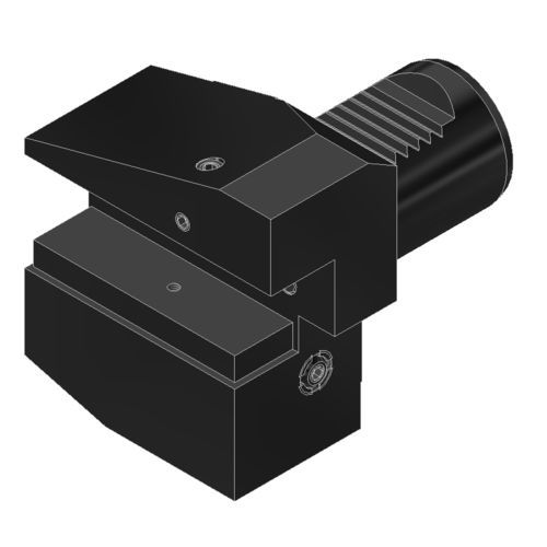 Portaherramienta VDI - 6.4025RLIK - EWS Weigele GmbH & Co. KG - para aplicaciones de torneado / estático