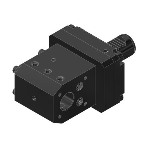 Portaherramienta VDI - 17.3025G300RLW - EWS Weigele GmbH & Co. KG - para mecanizado / cilíndrico / estático