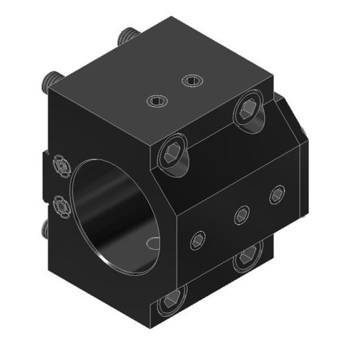 Portaherramienta BMT - 19.BMT50CTX510 - EWS Weigele GmbH & Co. KG - de taladrado / estático