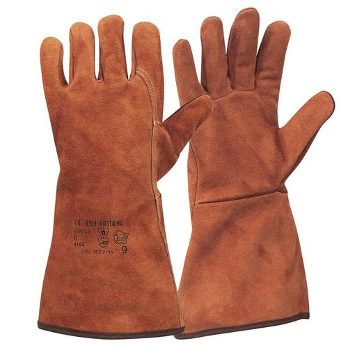 Guante de soldadura - ARC35D2/14 - ROSTAING - para la industria metalúrgica / antiabrasiones / resistente al calor