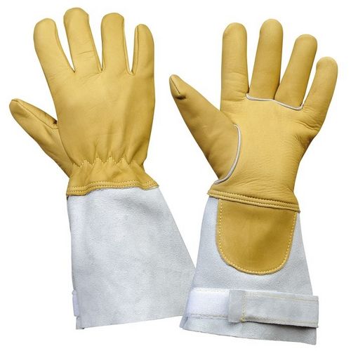 Guante de manipulación - SPP2NIT05 - ROSTAING - resistente al calor / ignífugo / de cuero