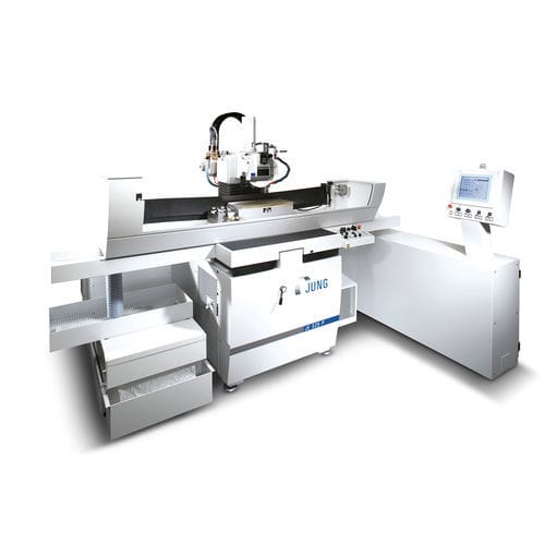 Rectificadora plana - JE-P series - K. JUNG GmbH - para perfiles metálicos / convencional / 3 ejes