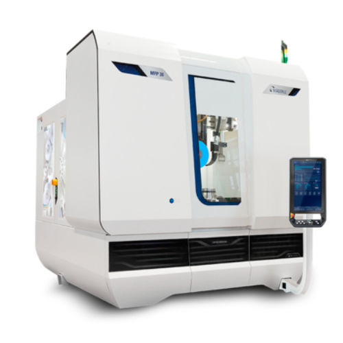 Centro de rectificado de piezas para procesar - MFP 30 - MÄGERLE AG Maschinenfabrik - para paletas de turbinas / CNC / 5 ejes