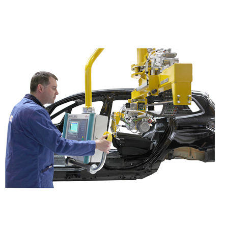 Manipulador semiautomático - ZASCHE handling GmbH - de posicionamiento / de manipulación