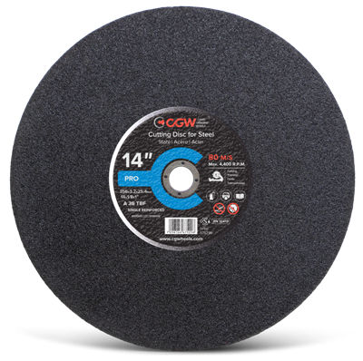 Disco tronzador de metal - Camel Grinding Wheels - para acero / para acero inoxidable / para máquina fija