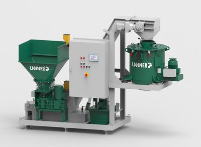 Centrífugadora de proceso - VETAMAT - Lanner Anlagenbau - de virutas / de limpieza / compacta