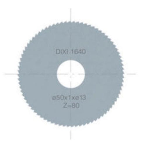 Fresa sierra de carburo - DIXI 1640 R series - DIXI Polytool - de metal