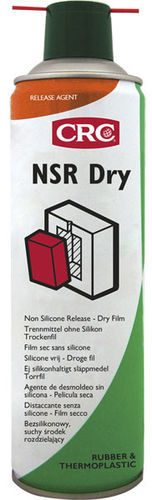 Agente desmoldeante de aerosol - NSR Dry - CRC Industries France - para la industria del plástico / para material plástico / sin silicona