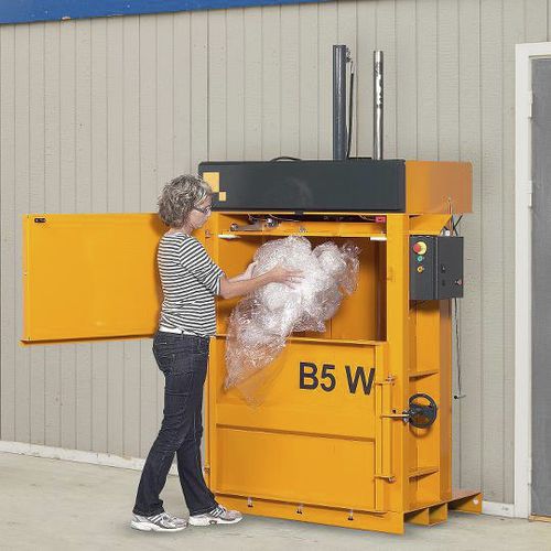 Prensa de balas para cartón - B5 Wide - Bramidan Balers - para papel / para plástico / vertical