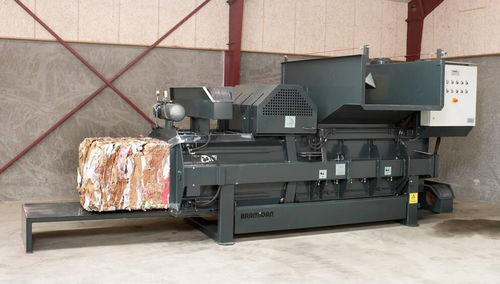 Prensa de balas para cartón - HC40 - Bramidan Balers - para plástico / horizontal / de carga superior