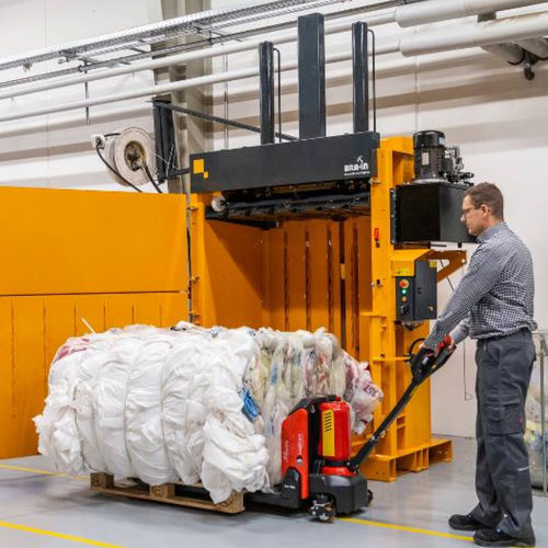Prensa de balas para cartón - B30 Wide - Bramidan Balers - para plástico / para residuos / vertical
