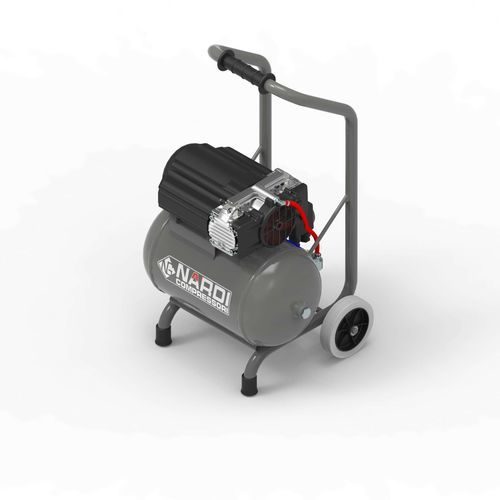 Compresor de pistón - ESPRIT 1 - NARDI COMPRESSORI - de aire / con motor eléctrico / con ruedas