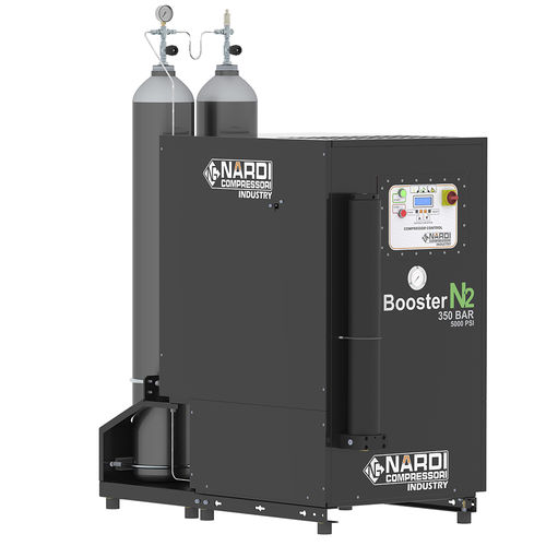 Sobrepresor de pistón - Booster BON2-55-350 - NARDI COMPRESSORI - de nitrógeno / de aire / de 2 etapas