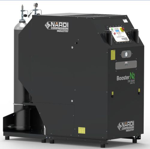 Sobrepresor de pistón - Booster BON2-160-350 - NARDI COMPRESSORI - de nitrógeno / de aire / de 2 etapas