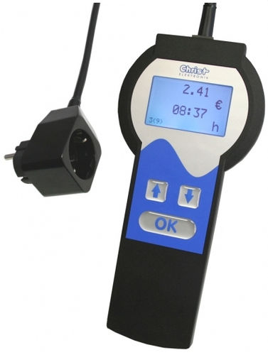 Dispositivo de medición de potencia portátil - Christ Electronic Systems GmbH - contador eléctrico / digital