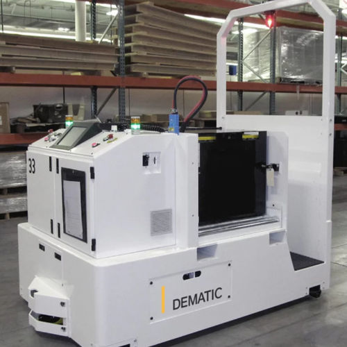 Remolcador con guiado automático - DEMATIC - eléctrico / automatizado / compacto