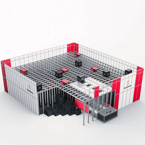 Sistema de almacenamiento de reserva - AutoStore Black Line - DEMATIC