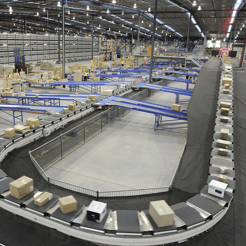 Clasificador automático - DEMATIC - de cajas / de cajas / de bolsas