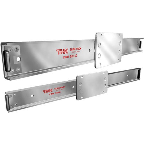 Corredera telescópica - FBW series - THK - compacta / de acero inoxidable
