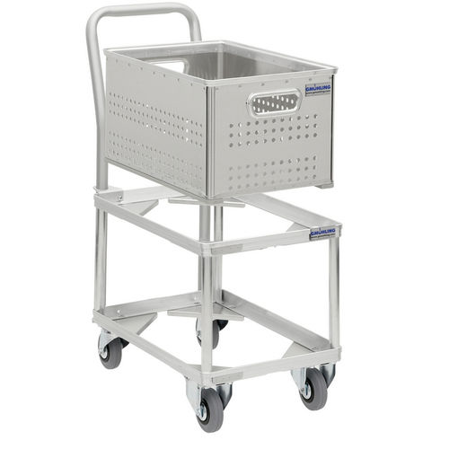 Carro de transporte - G®-DOLLY C 913 series - Gmöhling Transportgeräte GmbH - de aluminio / 2 niveles / multifuncional