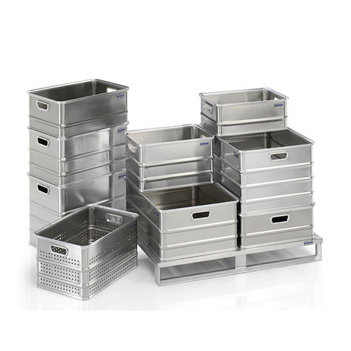 Cajón de aluminio - G®-CRATE A 152 series - Gmöhling Transportgeräte GmbH - para almacenamiento / de transporte / industrial