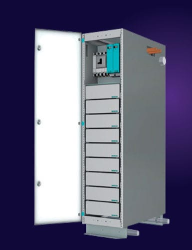 Sistema de almacenamiento de energía de iones de litio - BlueVault™ - Siemens Energy – Power transmission