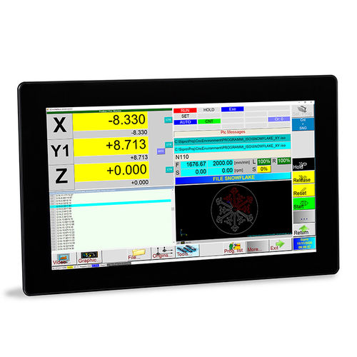 Monitor para interfaz HMI - MTFT21-W - Sipro srl - TFT-LCD / con pantalla táctil capacitiva / industrial