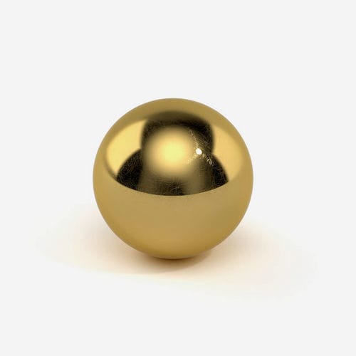 Bola de latón - RGPBALLS Srl - para compuerta / para la industria petroquímica