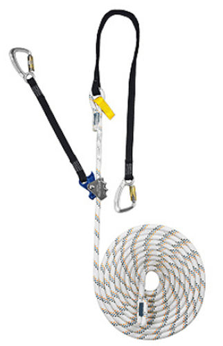 Cabo de anclaje anticaída - EN 353-2, ANSI Z.359.1-2007 | ERGOGRIP RESCUE - SKYLOTEC GmbH