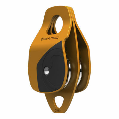 Polea de elevación de rueda libre - EN 12278,  max. 50 kN | DOUBLE ROLL 2L - SKYLOTEC GmbH - para cable