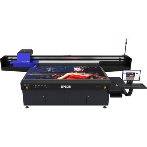 Impresora de gran formato de inyección de tinta UV - SureColor SC-V7000 - EPSON Europe - de 10 colores / para madera / para plástico