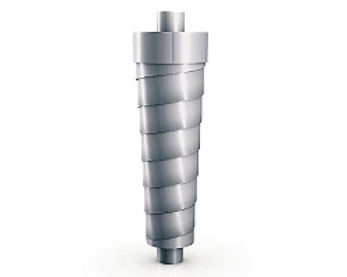Espiral de protección husillo de bola - AL Industrie - de acero inoxidable
