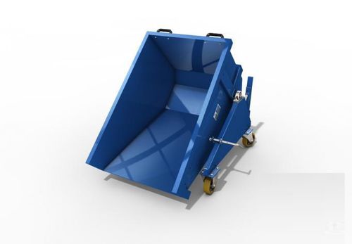 Volquete auto-basculante con ruedas - AL Industrie