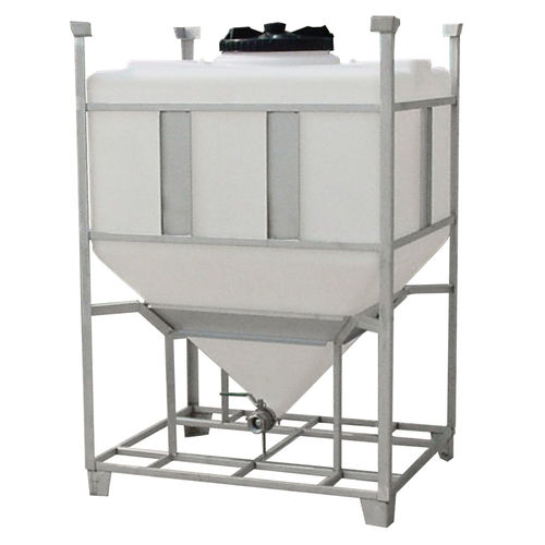 Contenedor IBC de polietileno - IBC-TP series - ARICON GmbH - de producto químico / para líquido / con jaula de protección
