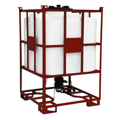 Contenedor IBC de polietileno - IBC-TN series - ARICON GmbH - para líquido / con jaula de protección / apilable